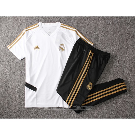 Chandal del Real Madrid Manga Corta 2019-2020 Blanco